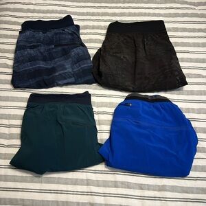 4 Pair of Men’s Lululemon Shorts
